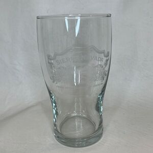 Sierra Nevada Beer Glass 16 Oz 5 3/4 In Tall 3 In Round Brewing Chico California
